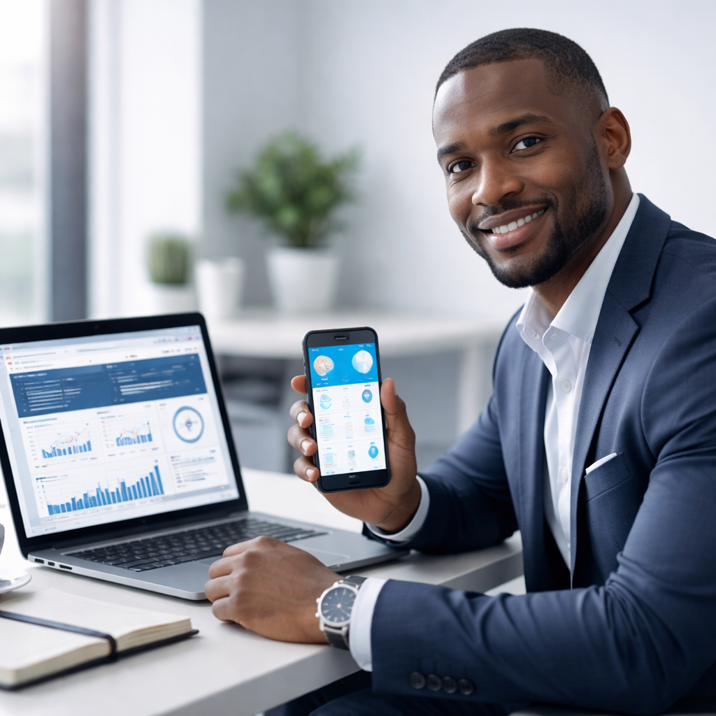 Illustration présence digitale